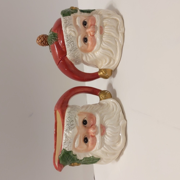 OC1 Other - Vintage Santa Sugar and Creamer Set. OC1 Omnibus  Japan Ceramic